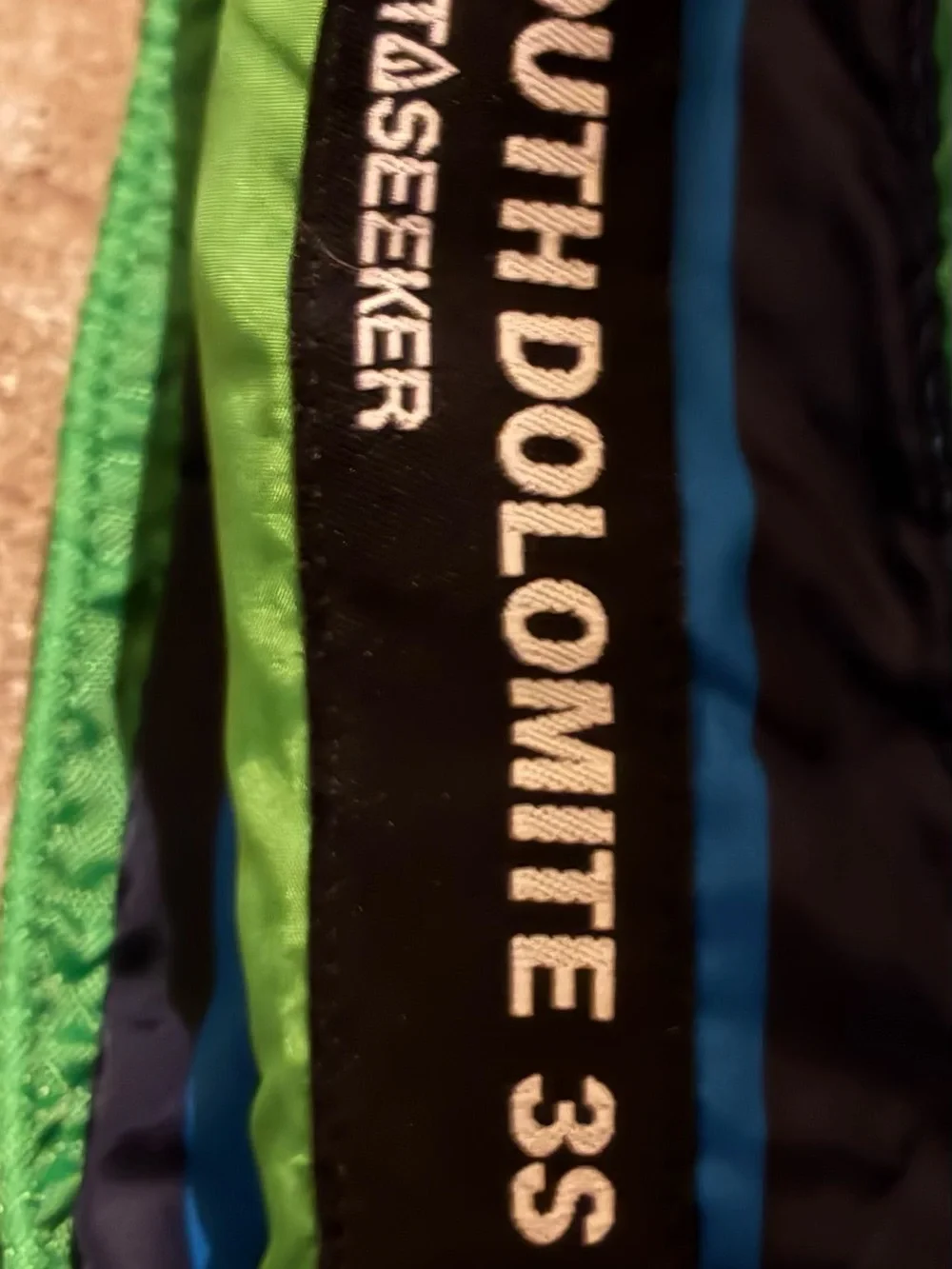 The North Face Youth Dolomite 3S Sleeping Bag rated to 20°F